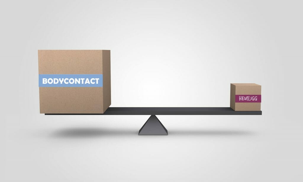 Bodycontact vs Hemligg