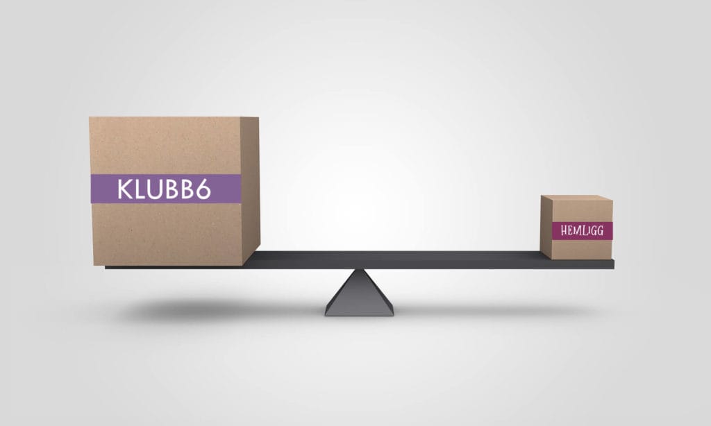 Klubb6 vs Hemligg på en gungbräda
