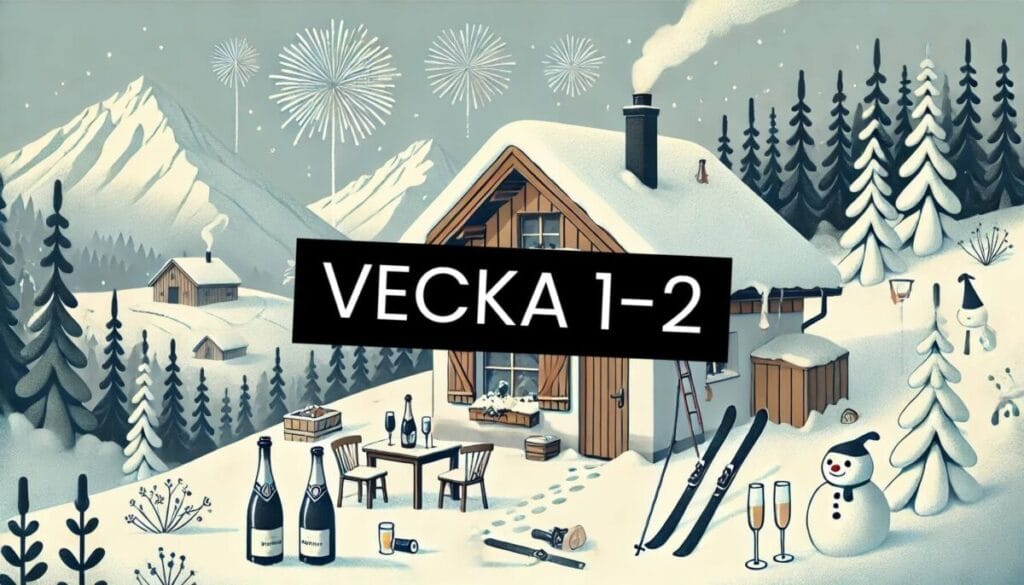 Händer på Hemligg - Vecka 1-2